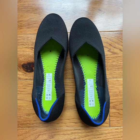 Rothy’s Womens Black Round Toe Flat - Picture 4 of 5